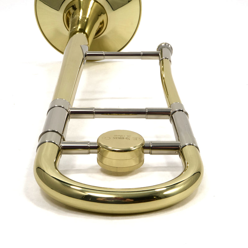 S.E. Shires Model Q33 Q-Series Professional Small Bore Tenor Trombone MINT CONDITION- for sale at BrassAndWinds.com