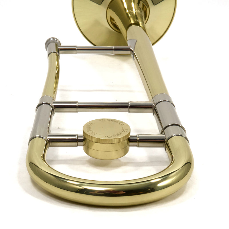S.E. Shires Model Q33 Q-Series Professional Small Bore Tenor Trombone MINT CONDITION- for sale at BrassAndWinds.com