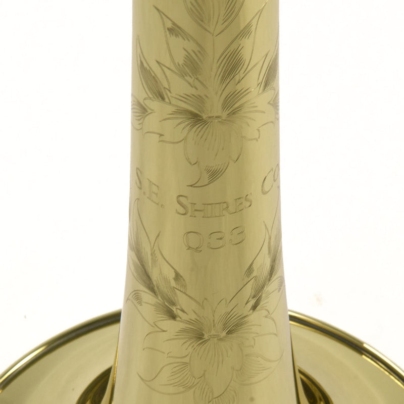 S.E. Shires Model Q33 Q-Series Professional Small Bore Tenor Trombone MINT CONDITION- for sale at BrassAndWinds.com