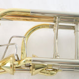 S.E. Shires Model Q36GA Q-Series Bass Trombone Dual Axial Flow Valves BRAND NEW- for sale at BrassAndWinds.com