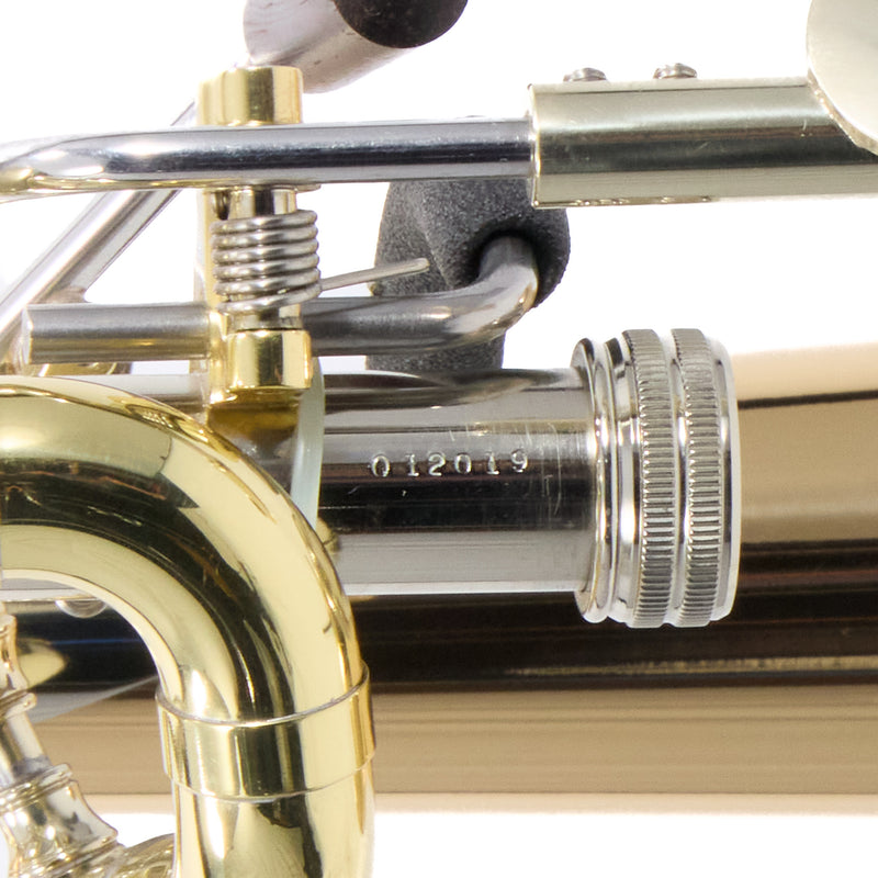S.E. Shires Model Q36GA Q-Series Bass Trombone SN Q12019 OPEN BOX- for sale at BrassAndWinds.com