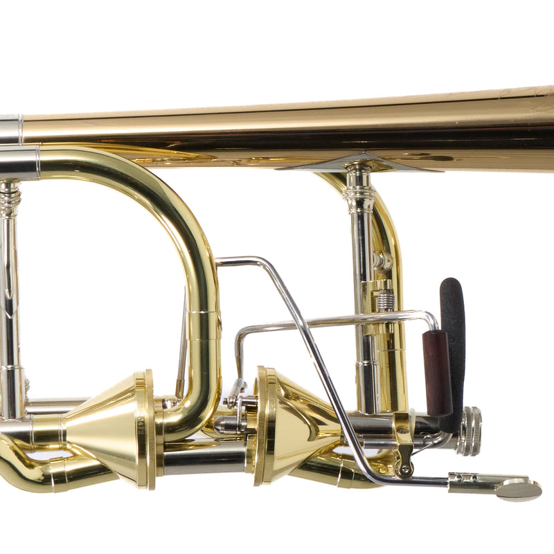 S.E. Shires Model Q36GA Q-Series Bass Trombone SN Q12019 OPEN BOX- for sale at BrassAndWinds.com