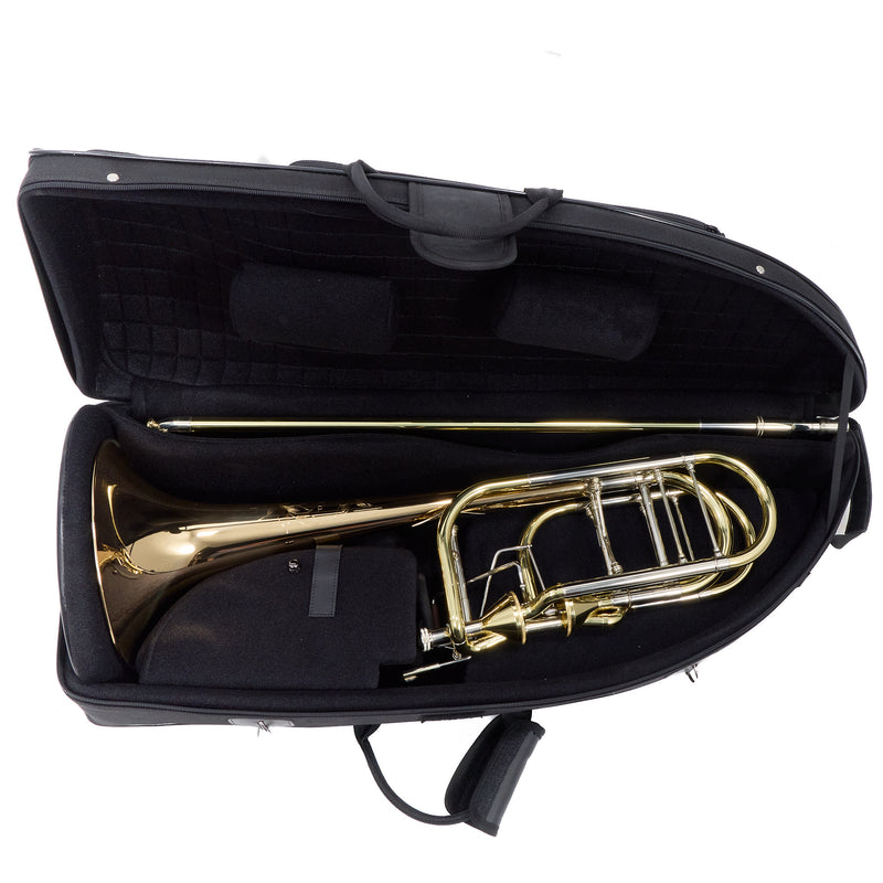 S.E. Shires Model Q36GA Q-Series Bass Trombone SN Q12019 OPEN BOX- for sale at BrassAndWinds.com