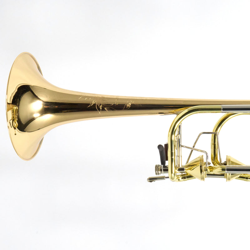 S.E. Shires Model Q36GA Q-Series Bass Trombone SN Q18627 OPEN BOX- for sale at BrassAndWinds.com