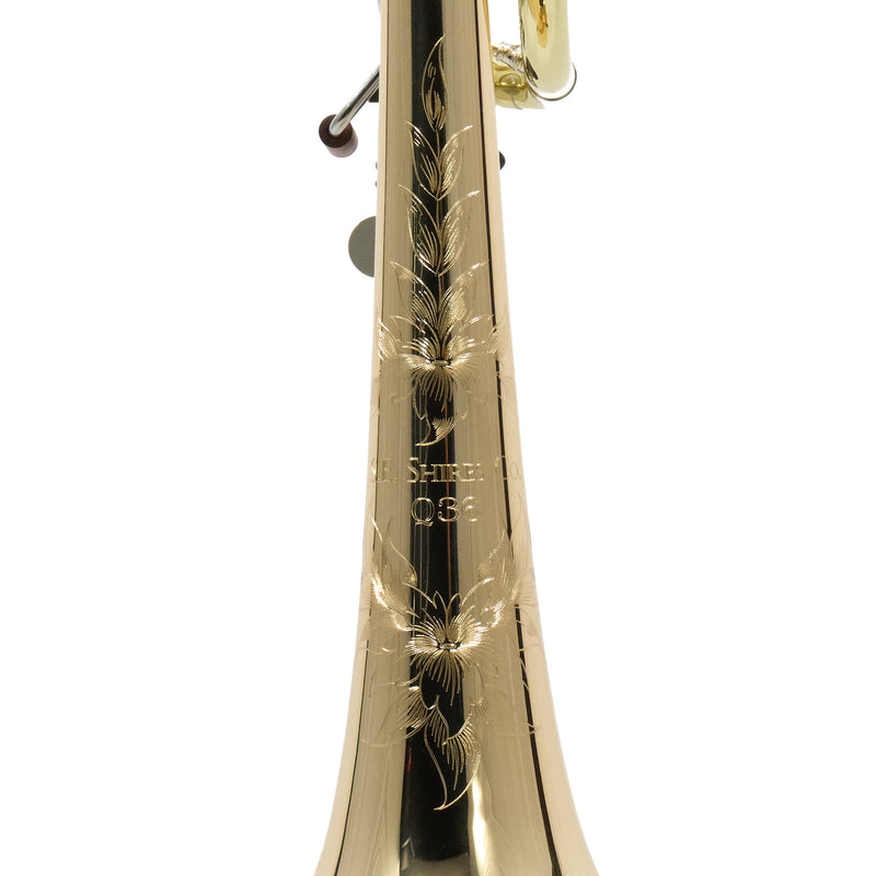 S.E. Shires Model Q36GA Q-Series Bass Trombone SN Q19787 OPEN BOX- for sale at BrassAndWinds.com