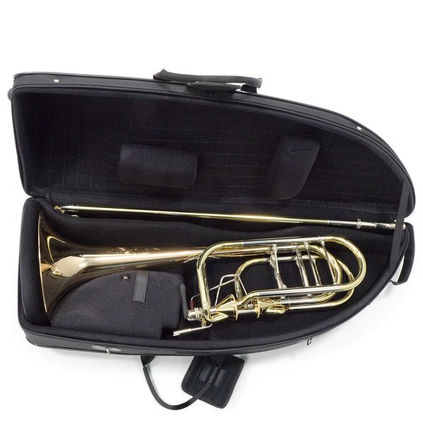 S.E. Shires Model Q36GA Q-Series Bass Trombone SN Q19804 OPEN BOX- for sale at BrassAndWinds.com