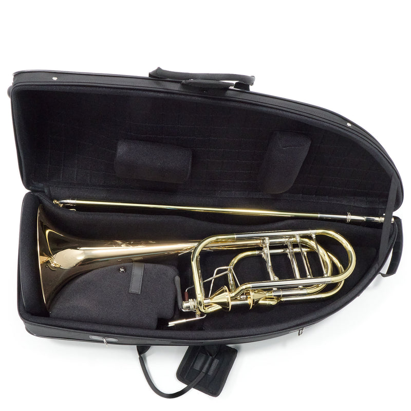 S.E. Shires Model Q36GA Q-Series Bass Trombone SN Q19804 OPEN BOX- for sale at BrassAndWinds.com