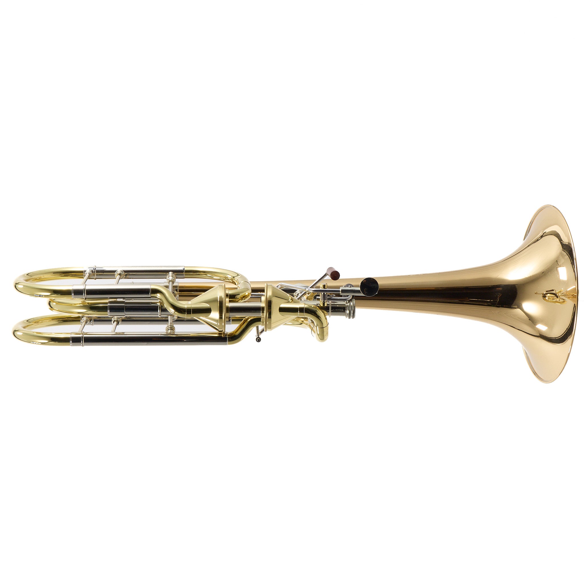 S.E. Shires Model Q36GA Q-Series Bass Trombone with Dual Axial Flow Valves