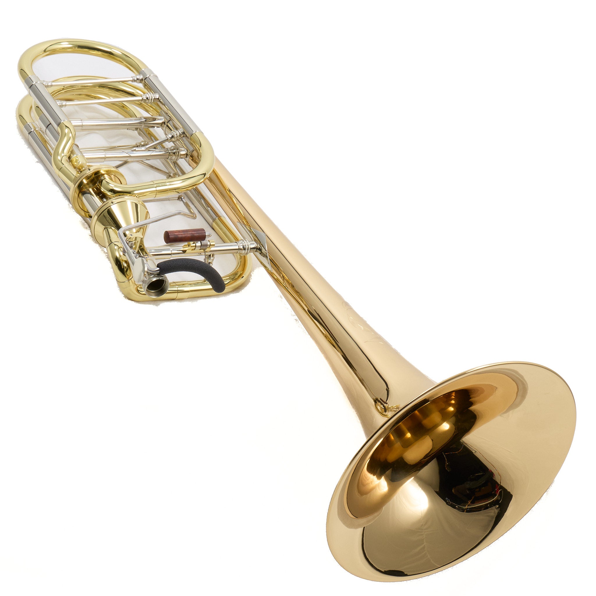 S.E. Shires Model Q36GA Q-Series Bass Trombone with Dual Axial Flow Valves