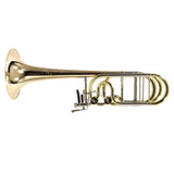 S.E. Shires Model Q36GR Q-Series Dual Rotor Bass Trombone MINT CONDITION- for sale at BrassAndWinds.com
