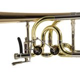 S.E. Shires Model Q36GR Q-Series Dual Rotor Bass Trombone MINT CONDITION- for sale at BrassAndWinds.com
