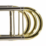 S.E. Shires Model Q36GR Q-Series Dual Rotor Bass Trombone MINT CONDITION- for sale at BrassAndWinds.com