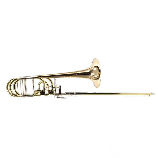 S.E. Shires Model Q36GR Q-Series Dual Rotor Bass Trombone MINT CONDITION- for sale at BrassAndWinds.com
