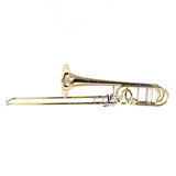 S.E. Shires Model Q36GR Q-Series Dual Rotor Bass Trombone MINT CONDITION- for sale at BrassAndWinds.com