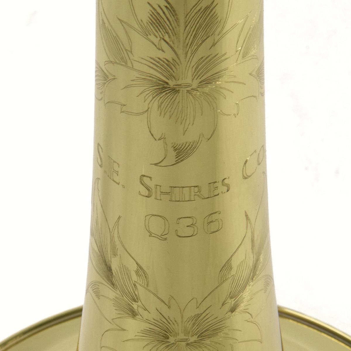 S.E. Shires Model Q36YA Q-Series Bass Trombone with Dual Axial Flow Valves