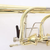 S.E. Shires Model Q36YA Q Series Bass Trombone with Dual Axial Flow Valves BRAND NEW- for sale at BrassAndWinds.com