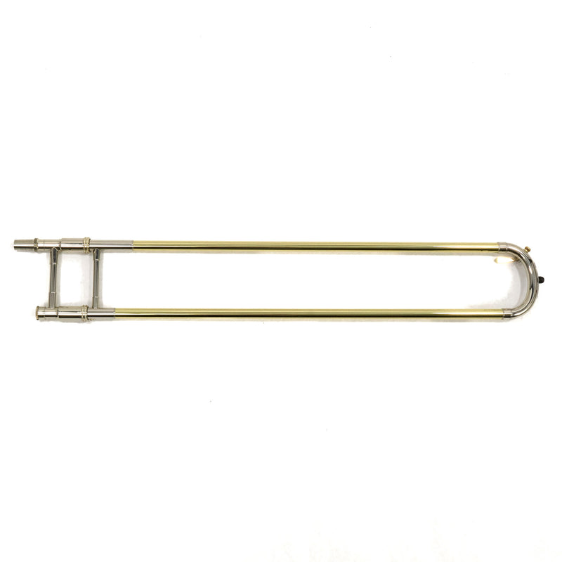 S.E. Shires Model Q36YA Q-Series Bass Trombone with Dual Axial Flow Valves MINT CONDITION- for sale at BrassAndWinds.com