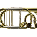 S.E. Shires Model Q36YR Q-Series Bass Trombone with Dual Rotary Valves MINT CONDITION