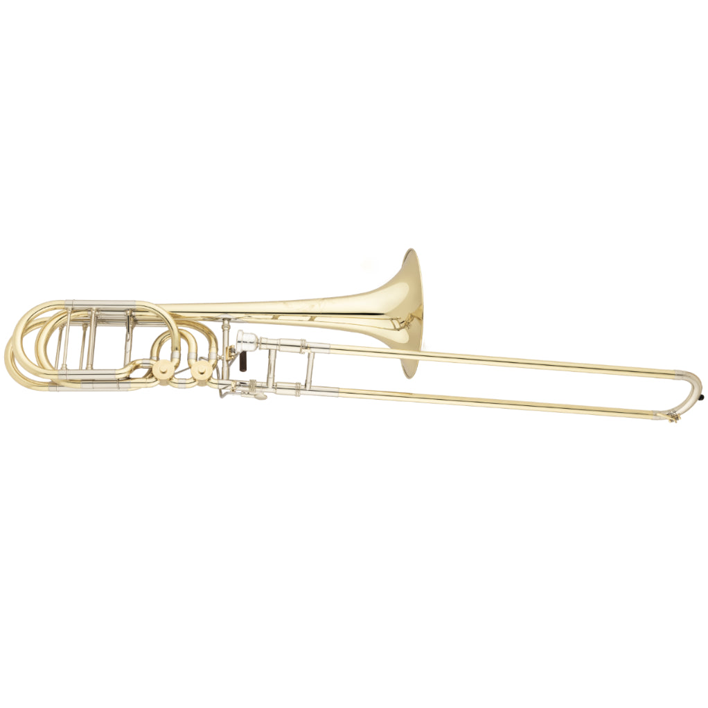 S.E. Shires Model Q36YR Q-Series Bass Trombone with Dual Rotary Valves
