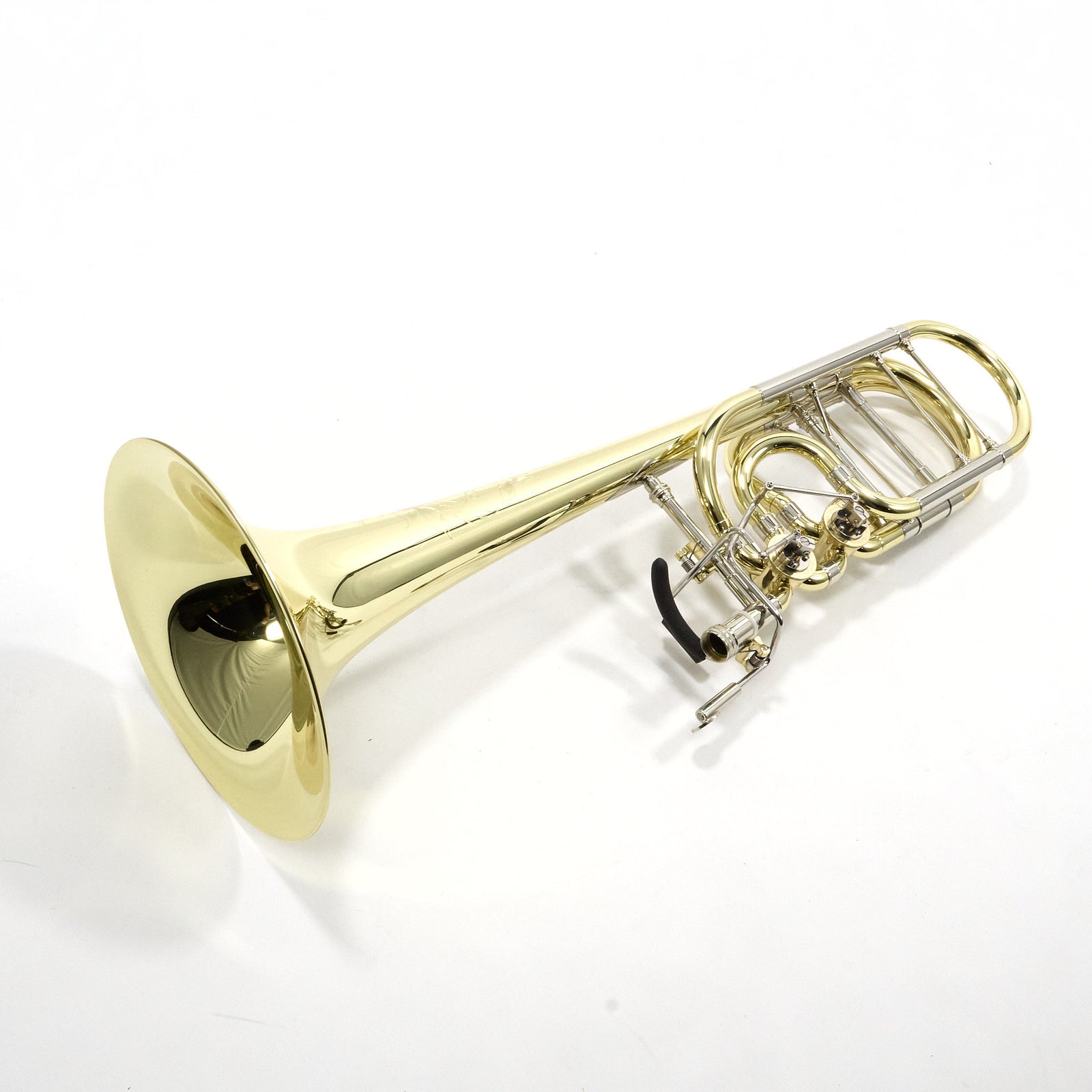 S.E. Shires Model Q36YRX Q-Series Bass Trombone with Dual