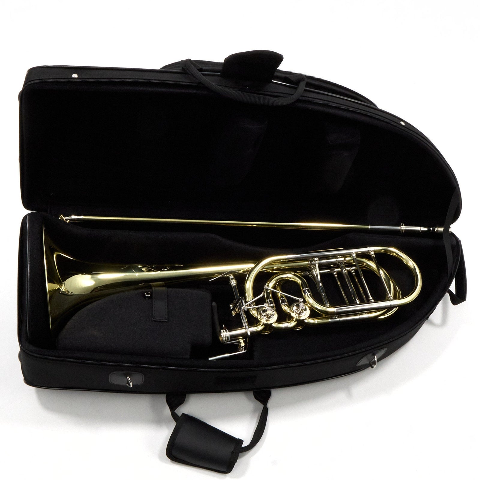 S.E. Shires Model Q36YRX Q-Series Bass Trombone with Dual