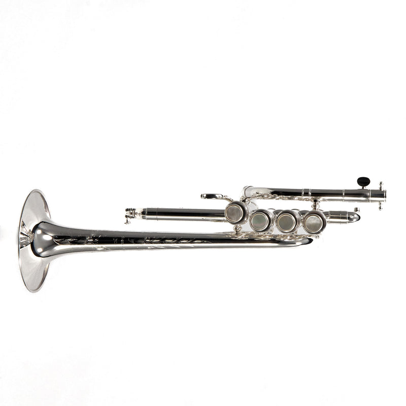 S.E. Shires Model Q9S Q-Series Professional Piccolo Trumpet MINT CONDITION- for sale at BrassAndWinds.com