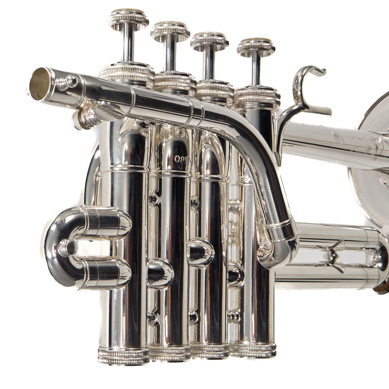 S.E. Shires Model Q9S Q-Series Professional Piccolo Trumpet MINT CONDITION- for sale at BrassAndWinds.com