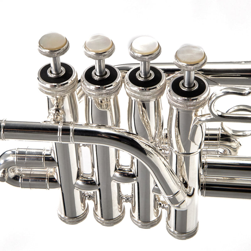S.E. Shires Model Q9S Q-Series Professional Piccolo Trumpet MINT CONDITION- for sale at BrassAndWinds.com
