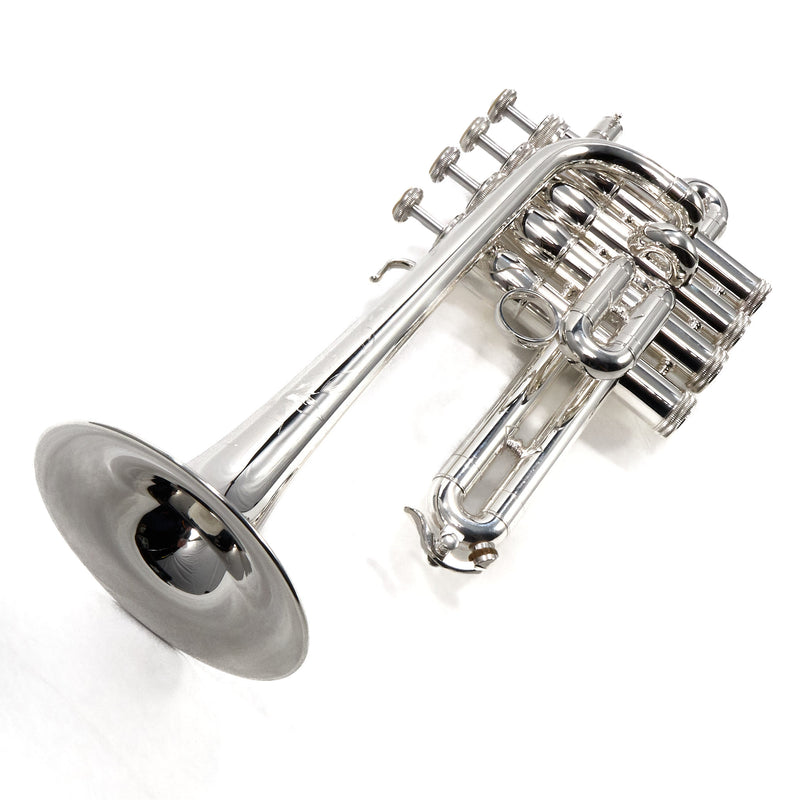 S.E. Shires Model Q9S Q-Series Professional Piccolo Trumpet MINT CONDITION- for sale at BrassAndWinds.com