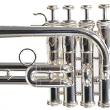 S.E. Shires Model Q9S Q-Series Professional Piccolo Trumpet MINT CONDITION- for sale at BrassAndWinds.com