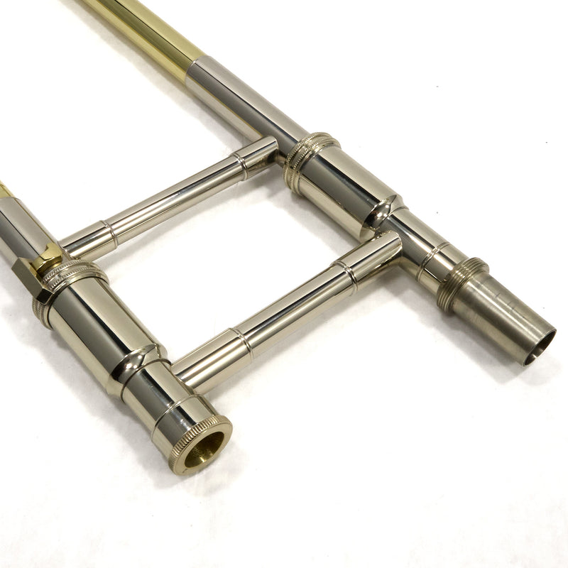 S.E. Shires Model STBQ36YR Q-Series Bass Trombone Dual Rotary Valves MINT CONDITION- for sale at BrassAndWinds.com