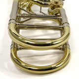 S.E. Shires Model STBQ36YR Q-Series Bass Trombone Dual Rotary Valves MINT CONDITION- for sale at BrassAndWinds.com
