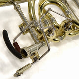 S.E. Shires Model STBQ36YR Q-Series Bass Trombone Dual Rotary Valves MINT CONDITION- for sale at BrassAndWinds.com