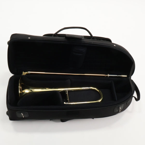 S.E. Shires Model STBQALESSIALTO Professional Alto Trombone SN Q6493 OPEN BOX- for sale at BrassAndWinds.com