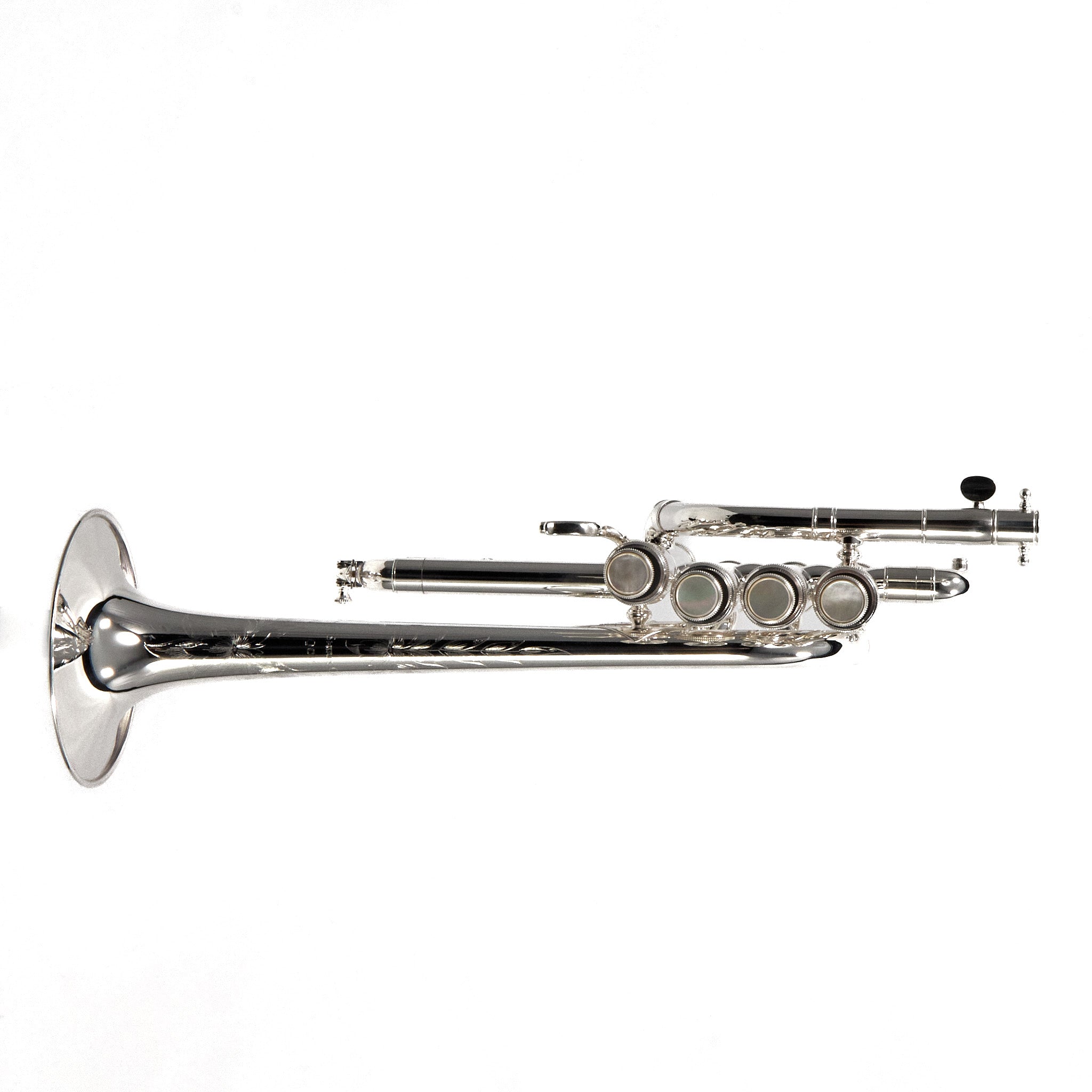 S.E. Shires Model TRQ9S Q-Series Professional Piccolo Trumpet