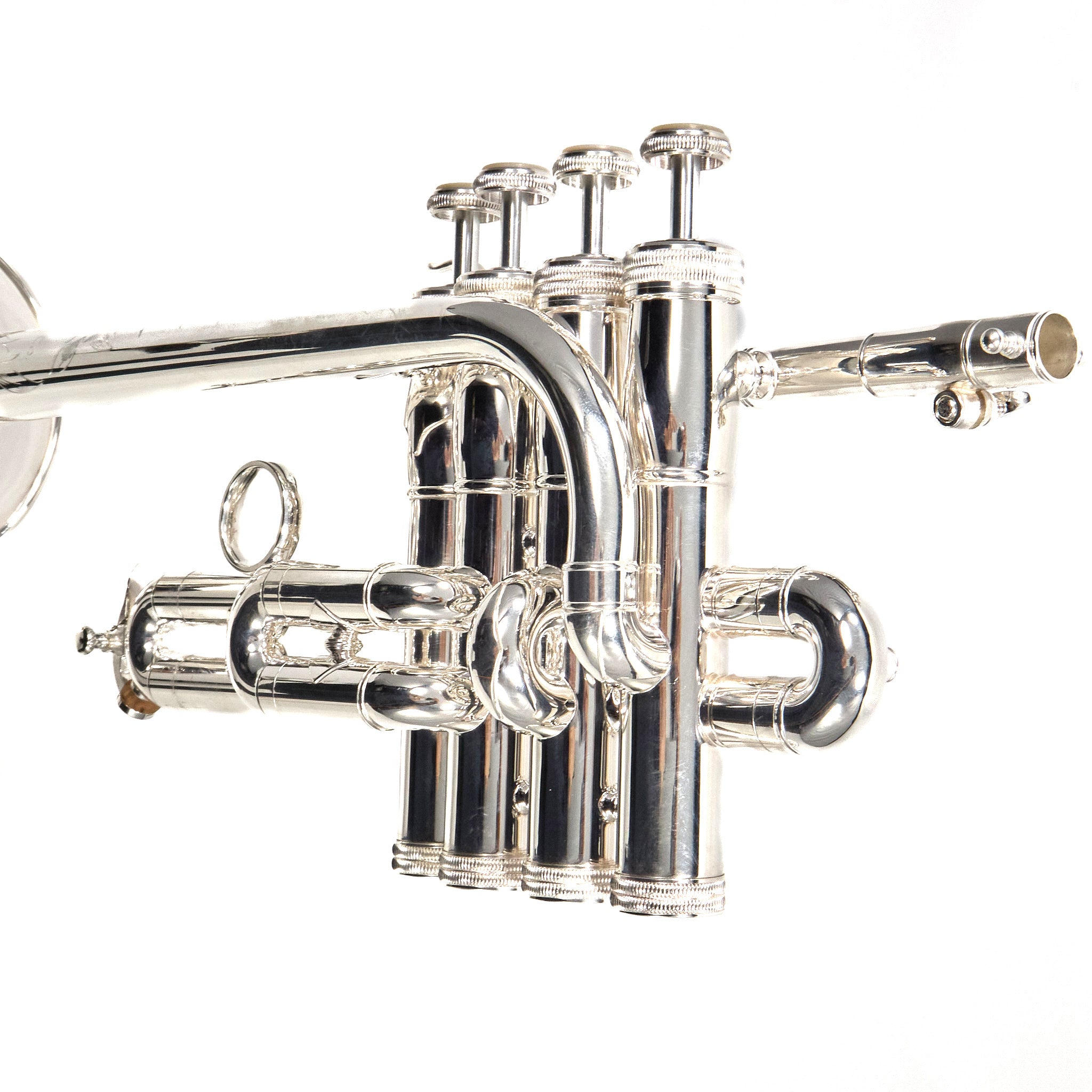 S.E. Shires Model TRQ9S Q-Series Professional Piccolo Trumpet