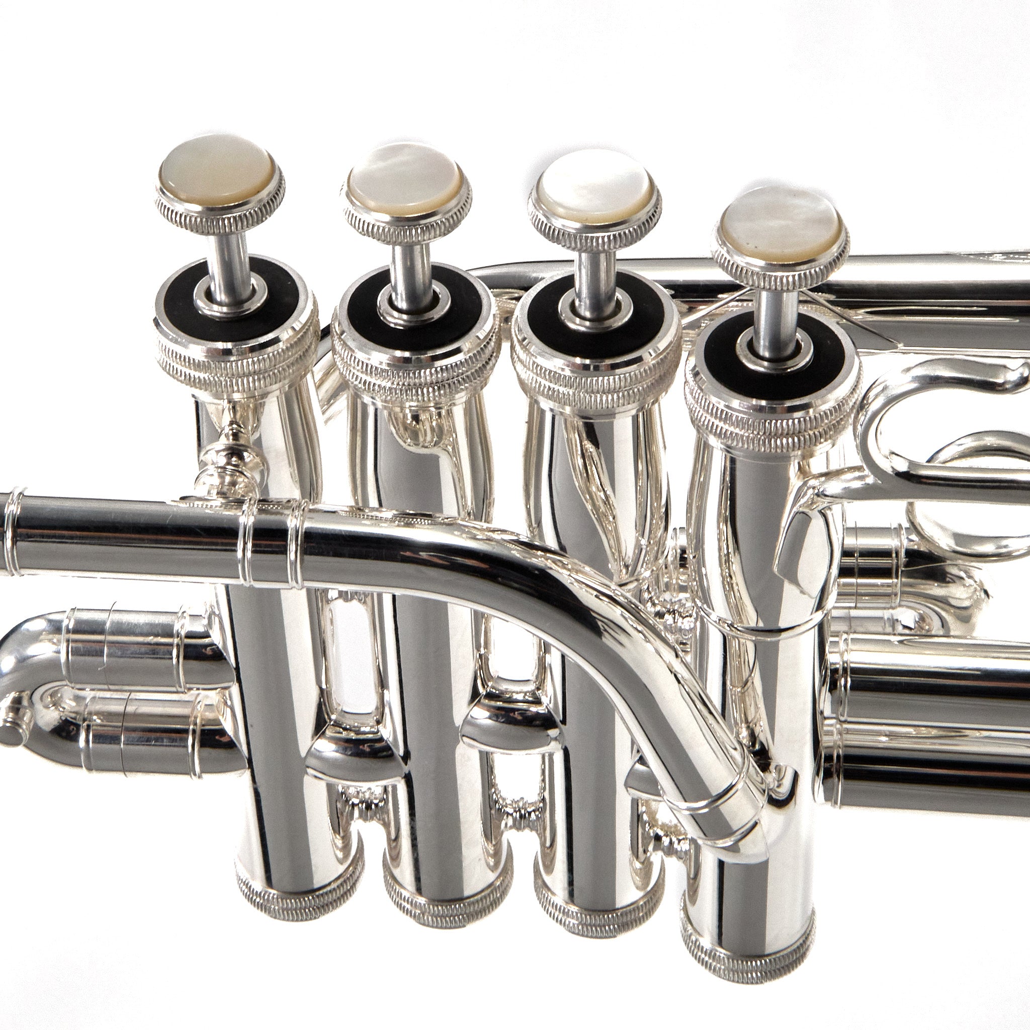 S.E. Shires Model TRQ9S Q-Series Professional Piccolo Trumpet