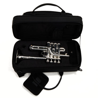 S.E. Shires Model TRQ9S Q-Series Professional Piccolo Trumpet
