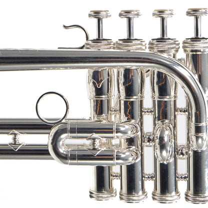 S.E. Shires Model TRQ9S Q-Series Professional Piccolo Trumpet