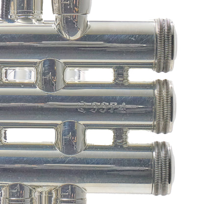 S.E. Shires Q10RS Q-Series Professional Bb Trumpet in Silver Plate