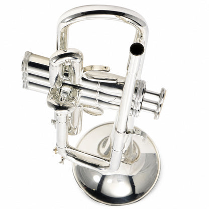 S.E. Shires Q10RS Q-Series Professional Bb Trumpet in Silver Plate