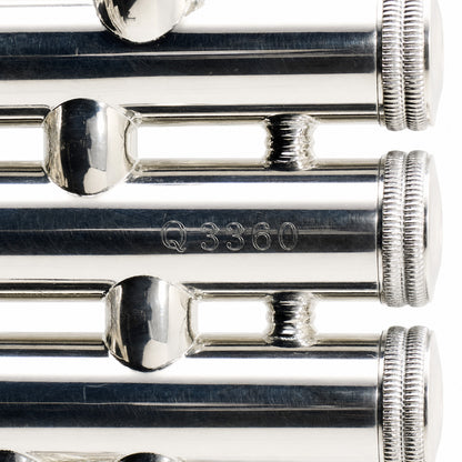 S.E. Shires Q10RS Q-Series Professional Bb Trumpet in Silver Plate