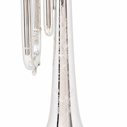 S.E. Shires Q10RS Q-Series Professional Bb Trumpet in Silver Plate