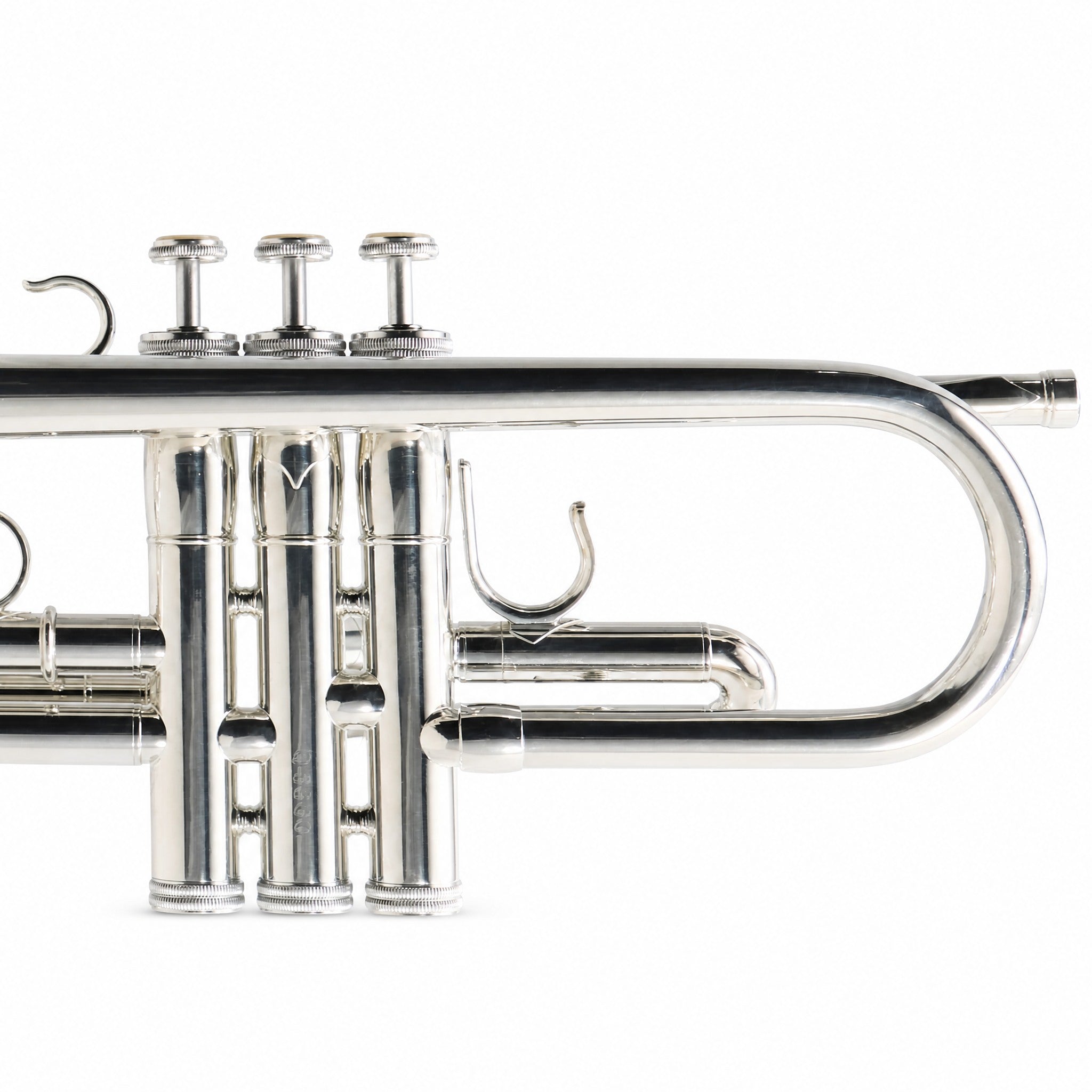 S.E. Shires Q10RS Q-Series Professional Bb Trumpet in Silver Plate