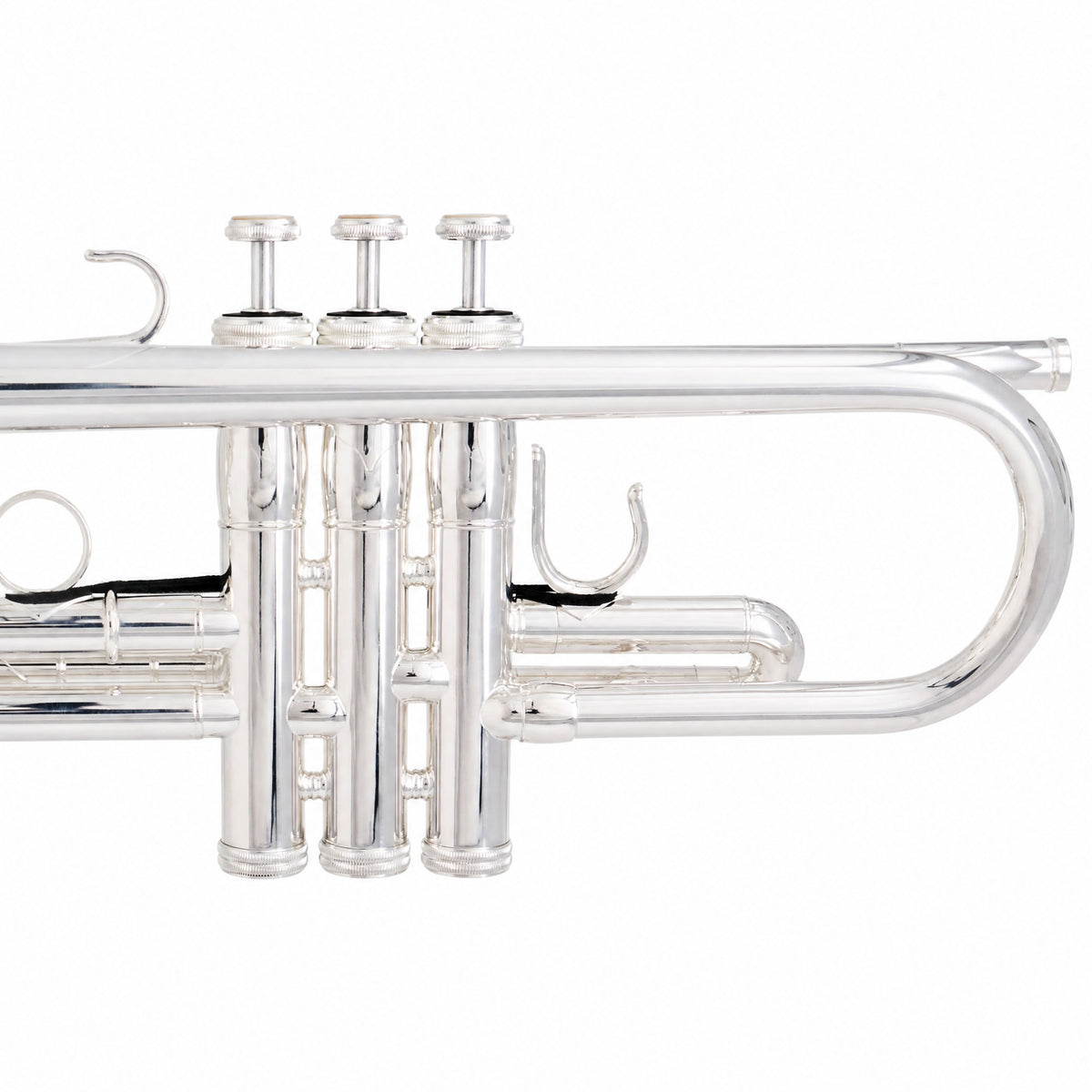 S.E. Shires Q10RS Q-Series Professional Bb Trumpet in Silver Plate