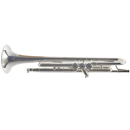 S.E. Shires Q10RS Q-Series Professional Bb Trumpet in Silver Plate
