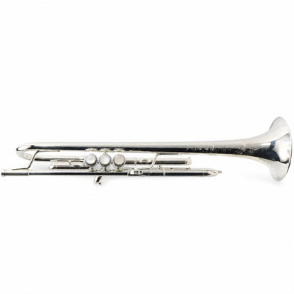 S.E. Shires Q10RS Q-Series Professional Bb Trumpet in Silver Plate