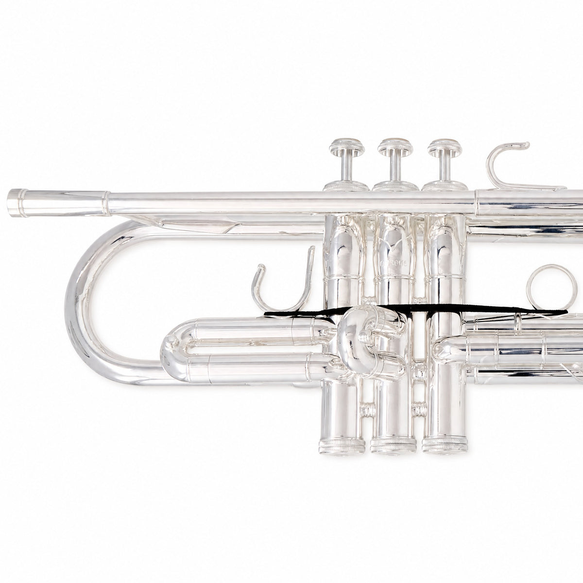 S.E. Shires Q10RS Q-Series Professional Bb Trumpet in Silver Plate