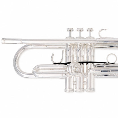 S.E. Shires Q10RS Q-Series Professional Bb Trumpet in Silver Plate