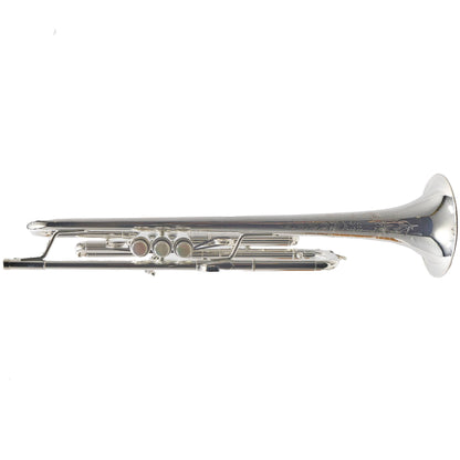S.E. Shires Q10RS Q-Series Professional Bb Trumpet in Silver Plate